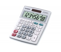Kalkulator biurowy CASIO MS-88ECO, 8-cyfrowy103x145, biały