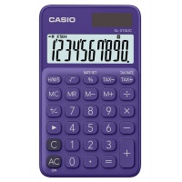 Kalkulator kieszonkowy CASIO SL-310UC-PL-S, 10-cyfrowy, 70x118mm, fiolet