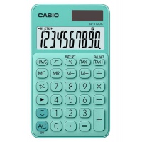 Kalkulator kieszonkowy CASIO SL-310UC-GN-S, 10-cyfrowy, 70x118mm, zielony