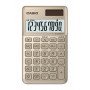 Kalkulator kieszonkowy CASIO SL-1000SC-GD-S,10-cyfrowy, 71x120mm, złoty