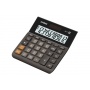 Kalkulator biurowy, CASIO MH-12BK-S,12-cyfrowy, 127x136,5mm, czarny