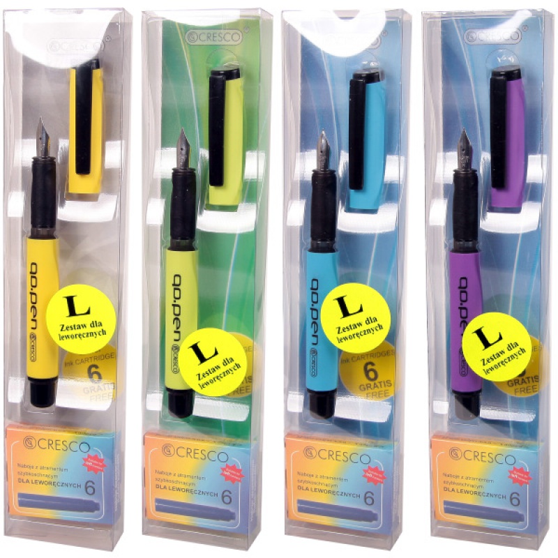 PIÓRO WIECZNE GO PEN SOFT L + NABOJE 6szt., Podkategoria, Kategoria