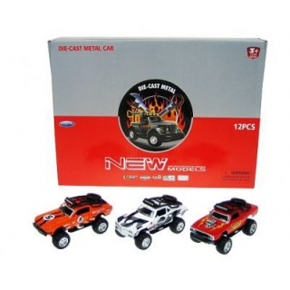 AUTO SPORTOWE DUŻE KOŁA 13CM ŚW/DŹW FY628-12D, Podkategoria, Kategoria