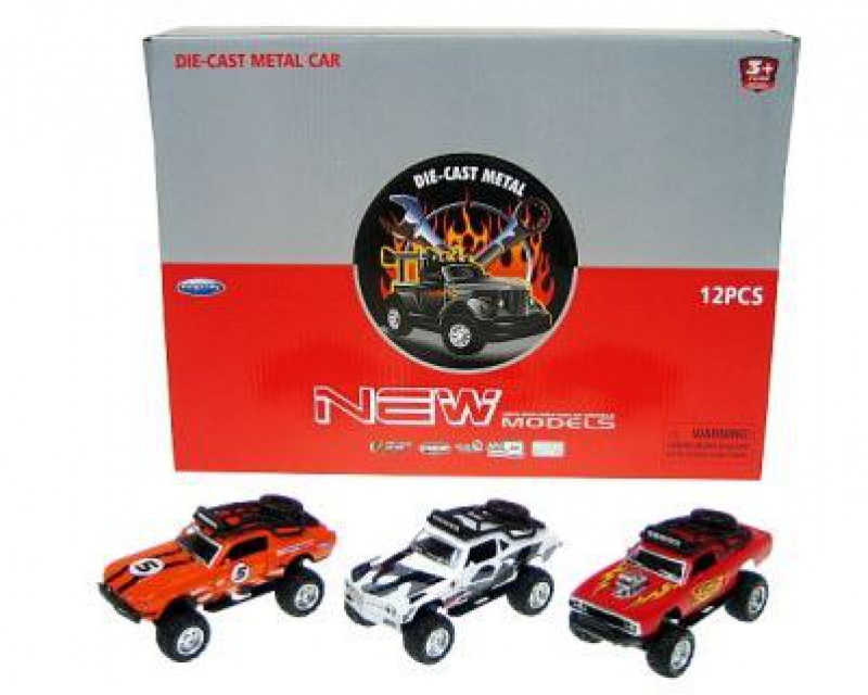 AUTO SPORTOWE DUŻE KOŁA 13CM ŚW/DŹW FY628-12D, Podkategoria, Kategoria