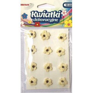 KWIATKI 18MM K18-2 ECRU, Podkategoria, Kategoria