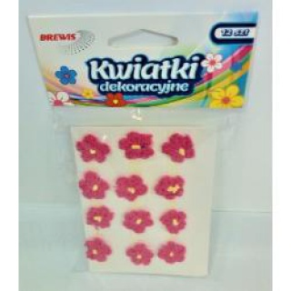 KWIATKI 18MM K18-5 CIEMNY RÓŻOWY, Podkategoria, Kategoria