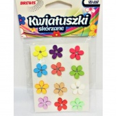 KWIATUSZKI SKÓRZANE 12szt., Podkategoria, Kategoria