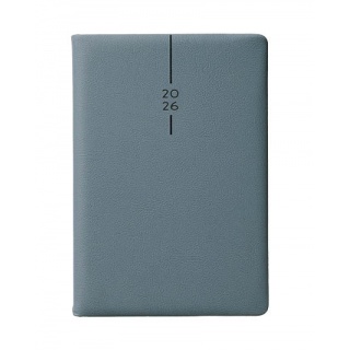 KALENDARZ KSIĄŻKOWY A5 DNS ELEGANT J.NIEBIESKI , Dzienne, Kalendarze