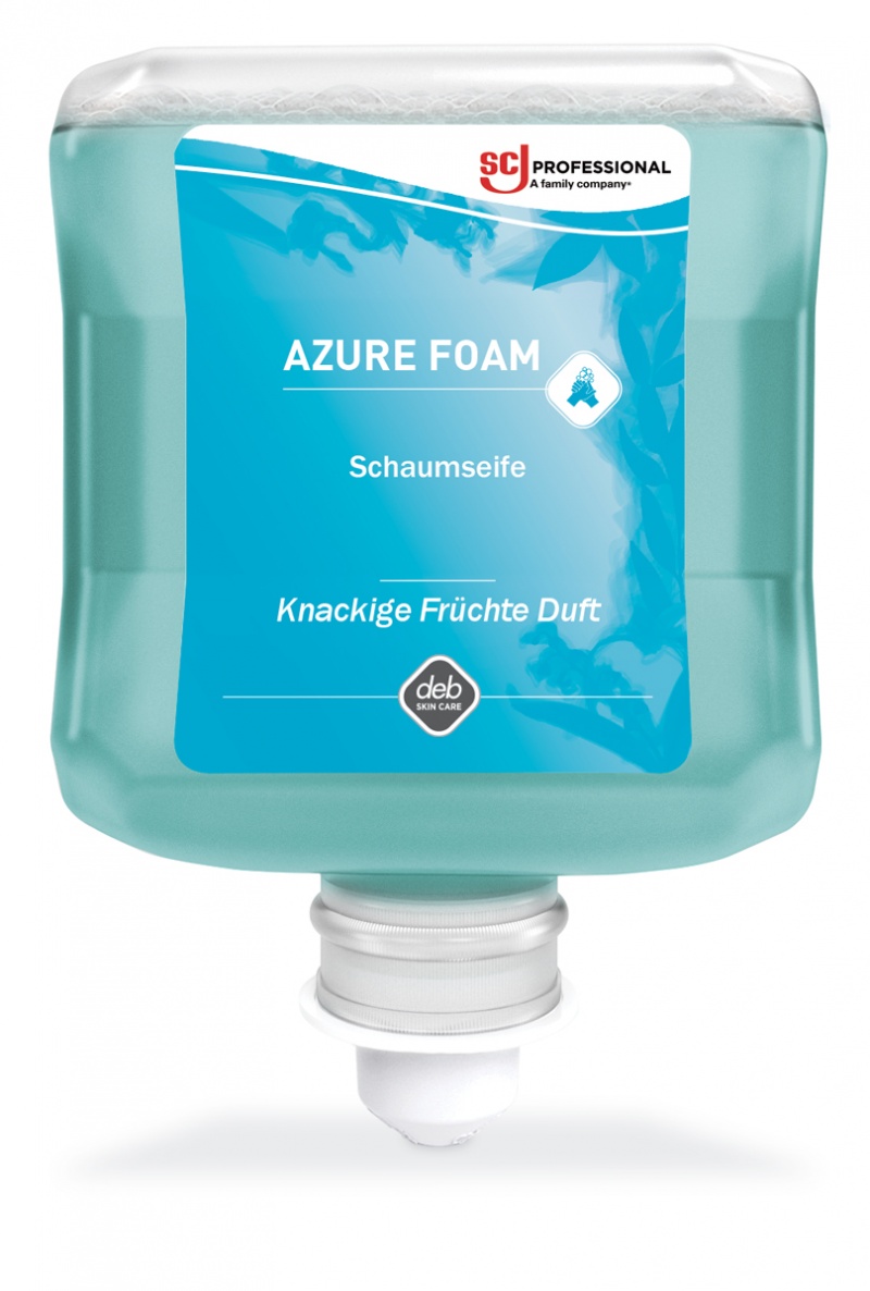 Mydło w pianie DEB, AZURE, zapas do dozownika DEB, 1000ml, Mydła i dozowniki, Artykuły higieniczne i dozowniki