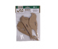 ZESTAW KSZTAŁTÓW TEKTUROWYCH BIRDS 12X6CM 5szt.HC, Podkategoria, Kategoria