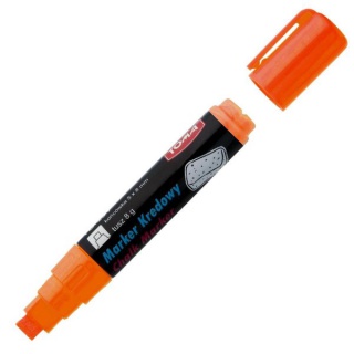 MARKER KREDOWY 5X8MM POMARAŃCZOWY, Podkategoria, Kategoria