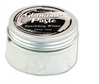 STAMPERIA PASTA GLAMOUR 100ML.BIAŁA BROKATOWA, Podkategoria, Kategoria