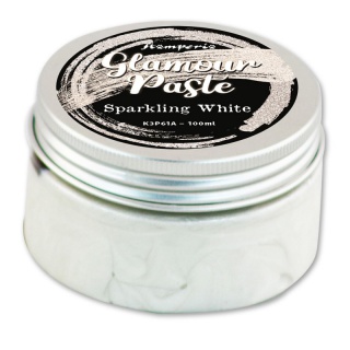 STAMPERIA PASTA GLAMOUR 100ML.BIAŁA BROKATOWA, Podkategoria, Kategoria
