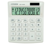KALKULATOR BIUROWY CITIZEN 12-POZ.SDC-812NR BIAŁY, Podkategoria, Kategoria