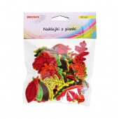 NAKLEJKI Z PIANKI PVC21 LIŚCIE 90szt., Podkategoria, Kategoria