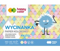BLOK WYCINANKA PASTEL A5 10ARK.100GR.HAPPY COLOR, Podkategoria, Kategoria