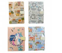 NOTES Z PATKĄ A5 PSY/DOMKI