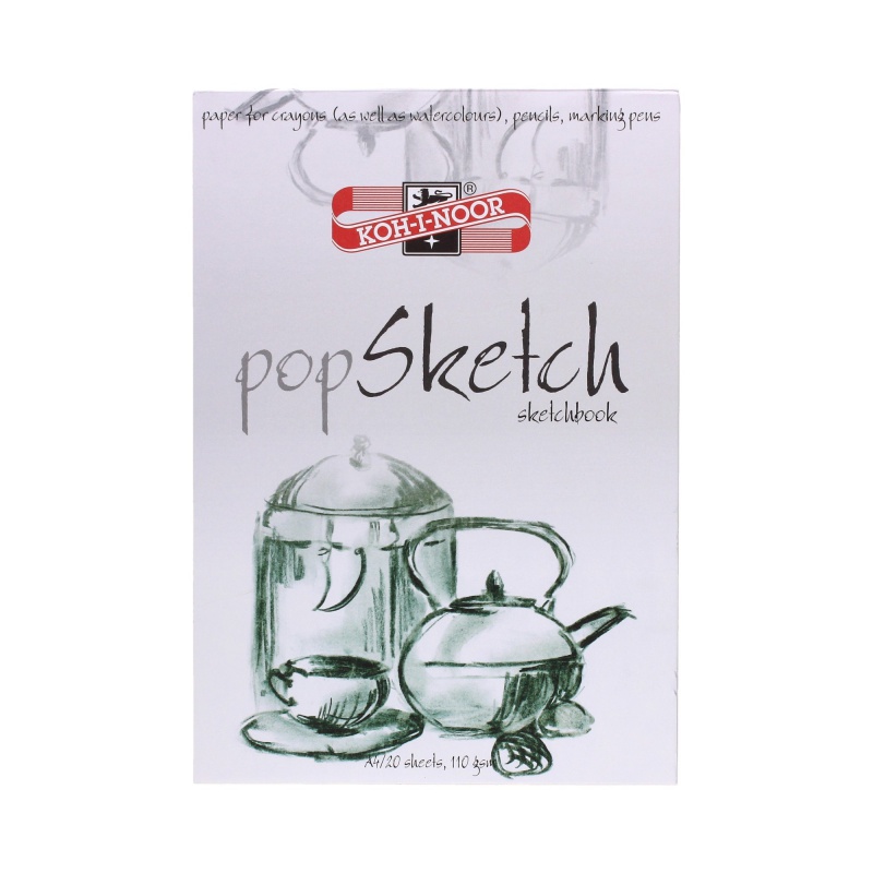 KIN BLOK SZKICOWY POP SKETCH A4 20ARK 110G 9920/I, Podkategoria, Kategoria