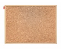 Tablica korkowa MEMOBE, rama drewniana, 100x80 cm, Podkategoria, Kategoria