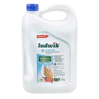 Płyn do naczyń LUDWIK, aloes, 5l, Środki czyszczące, Artykuły higieniczne i dozowniki