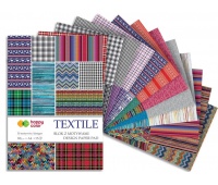 BLOK Z MOTYWAMI TEXTILE 80G/M2 A4 15K. HAPPY COLOR, Podkategoria, Kategoria