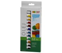 FARBA OLEJNA 12KOL.12ML HAPPY COLOR, Podkategoria, Kategoria