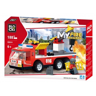 KLOCKI BLOCKI MY FIRE WÓZ STRAZACKI 188EL. 8163, Podkategoria, Kategoria