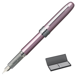 Pióro wieczne Platinum Plaisir Pink, F, różowe, Pióra, Artykuły do pisania i korygowania
