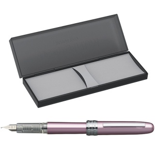 Pióro wieczne Platinum Plaisir Pink, F, różowe, Pióra, Artykuły do pisania i korygowania