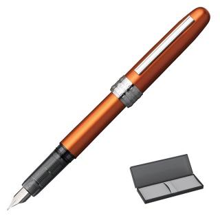 Pióro wieczne Platinum Plaisir Nova Orange, F, pomarańczowe, Pióra, Artykuły do pisania i korygowania