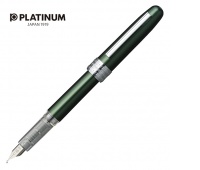 Pióro wieczne Platinum Plaisir Green, F, zielone, Pióra, Artykuły do pisania i korygowania