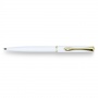 Ołówek automatyczny DIPLOMAT Traveller, 0,5mm, biały/złoty
