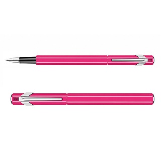 Pióro wieczne CARAN D'ACHE 849 Fluo Line, M, różowe, Pióra, Artykuły do pisania i korygowania