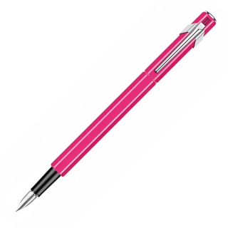Pióro wieczne CARAN D'ACHE 849 Fluo Line, F, różowe, Pióra, Artykuły do pisania i korygowania