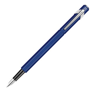 Pióro wieczne CARAN D'ACHE 849, F, niebieskie, Pióra, Artykuły do pisania i korygowania