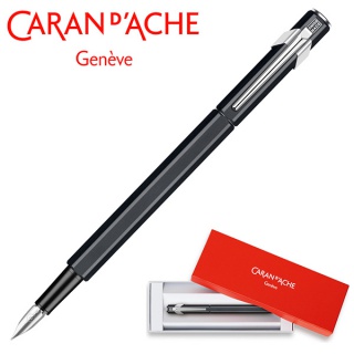 Pióro wieczne CARAN D'ACHE 849, EF, czarne, Pióra, Artykuły do pisania i korygowania
