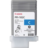 Canon Tusz PFI102C Cyan 130 ml, Tusze oryginalne, Materiały eksploatacyjne
