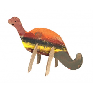 ZESTAW KSZTAŁTÓW TEKTUR.3D DINO 6szt.15/12CM.H-COL, Podkategoria, Kategoria