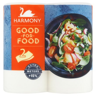 RĘCZNIK PAPIEROWY HARMONY GOOD FOR FOOD 19M./2/, Podkategoria, Kategoria