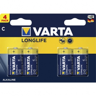 BATERIE ALKALICZNE LR14 LONGLIFE EXTRA VARTA /4/, Podkategoria, Kategoria