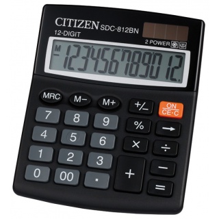 KALKULATOR CITIZEN BIUROWY SDC-812BN 12-POZ., Podkategoria, Kategoria