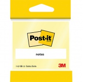 Bloczek samoprzylepny Post-it® (6820), 76x76mm, 100 kart., żółte, Bloczki samoprzylepne, Papier i etykiety