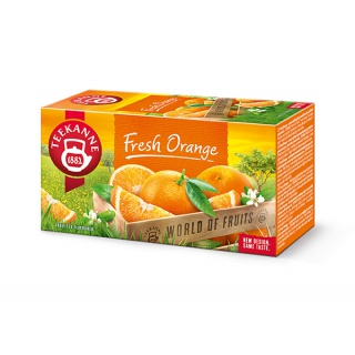 Herbata TEEKANNE Fresh Orange, 20 kopert, Herbaty, Artykuły spożywcze