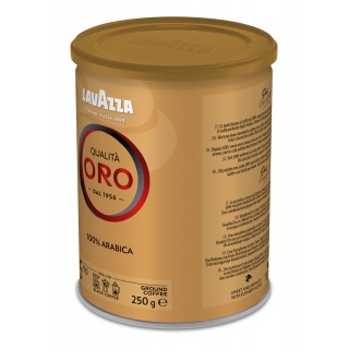 Kawa LAVAZZA QUALITA ORO, mielona, w puszce, 250 g, Kawa, Artykuły spożywcze