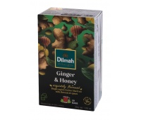 Tea DILMAH, ginger & honey flavor, 20 bags