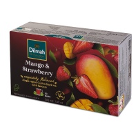 Herbata DILMAH, mango i truskawki, 20 torebek, Herbaty, Artykuły spożywcze