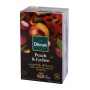 Herbata DILMAH, aromat brzoskwinia & lychee, 20 torebek, Herbaty, Artykuły spożywcze