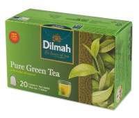 Herbata DILMAH, zielona, 20 torebek, Herbaty, Artykuły spożywcze
