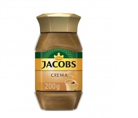 Kawa JACOBS CREMA, rozpuszczalna, 200 g, Kawa, Artykuły spożywcze