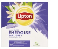 Tea LIPTON Earl Grey, 100 tea bags, 200 g